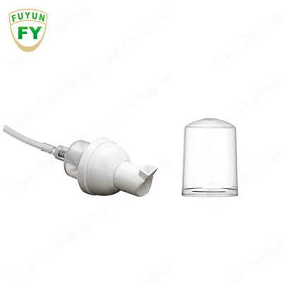 ขวดปั๊มโฟม PP สีขาวแบบพกพาขนาด 60 มล. เครื่องสำอางสำหรับการเดินทาง