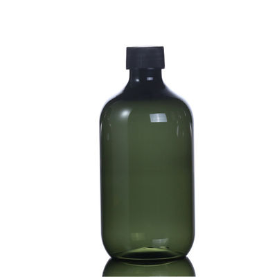เปล่า 300ml 500Ml พลาสติกสัตว์เลี้ยงใบหน้าบำรุงผิวหน้าเครื่องสำอางขวดหมึก