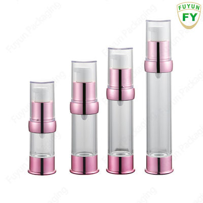 ขายส่ง 15ml 30ml 40g 50ml เปล่าเดินทางมินิสูญญากาศล้างรอบสุญญากาศโลชั่นครีมขวดพลาสติกสำหรับการดูแลผิว