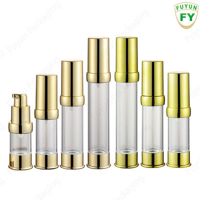 ขายส่ง 15ml 30ml 40g 50ml เปล่าเดินทางมินิสูญญากาศล้างรอบสุญญากาศโลชั่นครีมขวดพลาสติกสำหรับการดูแลผิว