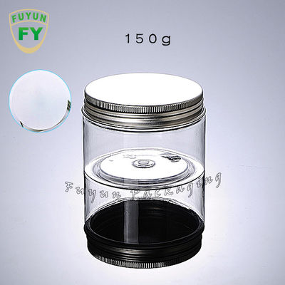 คุกกี้ใสเปล่าลูกอมถั่วบรรจุภัณฑ์อาหารเกรด PET ภาชนะพลาสติกที่เก็บขวด Jar