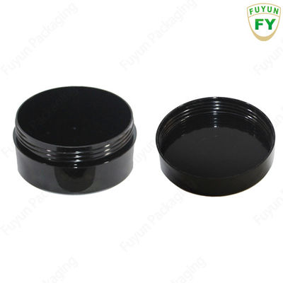 ขวดบรรจุภัณฑ์พลาสติก 100g, บรรจุภัณฑ์บำรุงผิว Black Pet Jars with cap