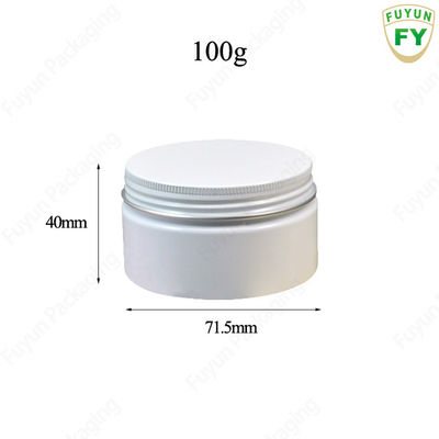 40x71.5mm Cream Jars บรรจุภัณฑ์เครื่องสำอาง 100g Chrome Surface
