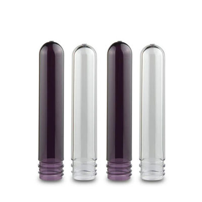 ขวดอะซีตัลดีไฮด์ต่ำ PET Preform 18mm เกรดอาหารปลอดสาร BPA