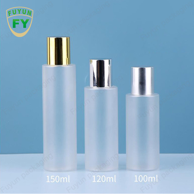 100ml 120ml 150ml ขวดพลาสติกผิวที่ว่างเปล่าใบหน้าหมึกภาชนะที่มีสกรูสูงสุด Cap