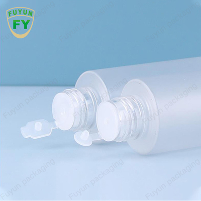 100ml 120ml 150ml ขวดพลาสติกผิวที่ว่างเปล่าใบหน้าหมึกภาชนะที่มีสกรูสูงสุด Cap