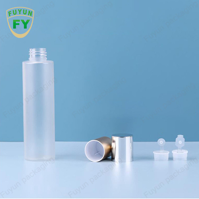 100ml 120ml 150ml ขวดพลาสติกผิวที่ว่างเปล่าใบหน้าหมึกภาชนะที่มีสกรูสูงสุด Cap