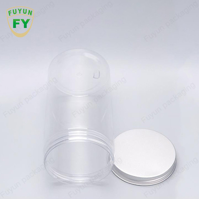 30ml 40ml 150ml ขวดบรรจุภัณฑ์พลาสติกใสพร้อมฝาอลูมิเนียม Food Grade