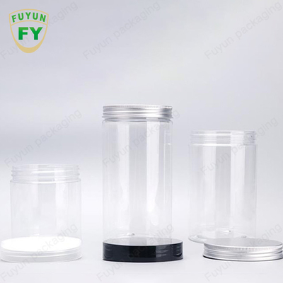 30ml 40ml 150ml ขวดบรรจุภัณฑ์พลาสติกใสพร้อมฝาอลูมิเนียม Food Grade