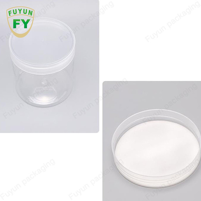 30ml 40ml 150ml ขวดบรรจุภัณฑ์พลาสติกใสพร้อมฝาอลูมิเนียม Food Grade