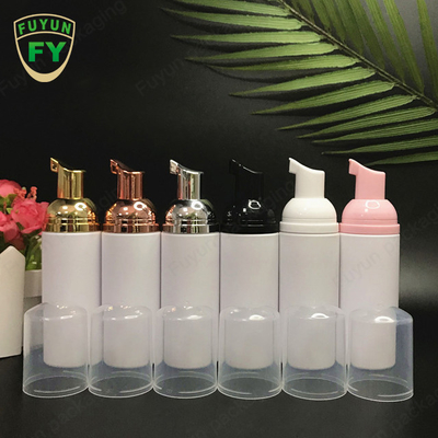 30ml 50ml 80ml ขวดปั๊มโฟมทองคำพร้อมฝาใส