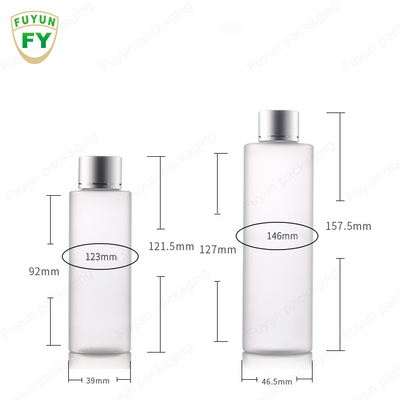 ขวดปั๊มพลาสติก SGS 150ML พร้อมการพิมพ์สกรีนฝาเศษไม้