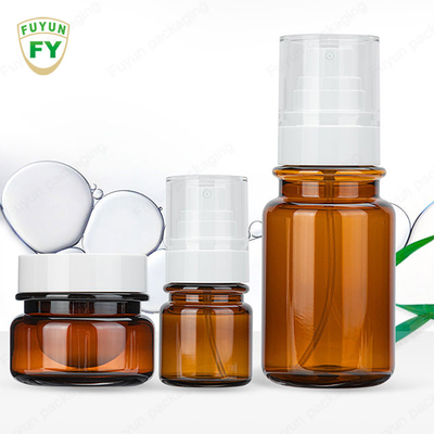 30g 40ml 60ml ขวดปั๊มพลาสติกเซรั่มขวด PET Double Wall