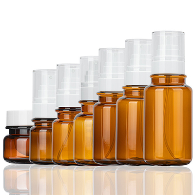 30g 40ml 60ml ขวดปั๊มพลาสติกเซรั่มขวด PET Double Wall
