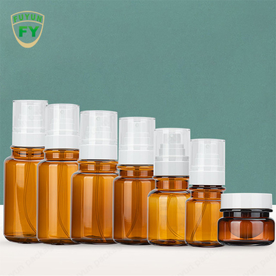 30g 40ml 60ml ขวดปั๊มพลาสติกเซรั่มขวด PET Double Wall