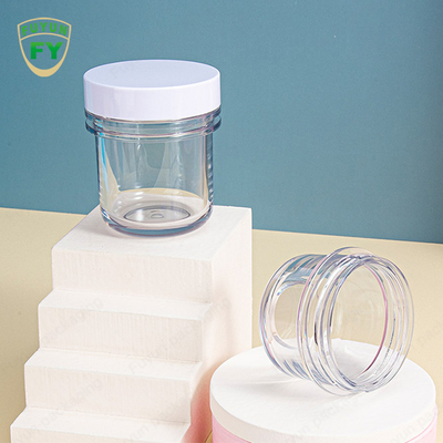 ขวดบรรจุภัณฑ์พลาสติกใสหนา 1.69oz 3.38oz ด้านตรง