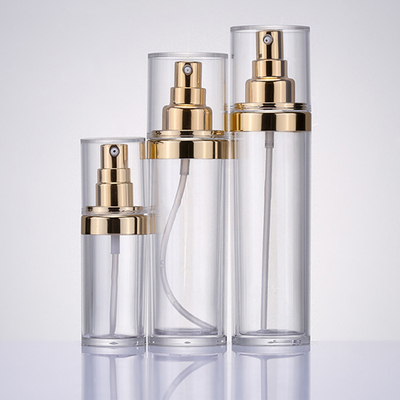 ชุดขวดปั๊มสเปรย์โลชั่นอะคริลิคแบบกำหนดเอง 30ml 100ml 120ml Skincare